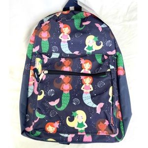 NWT Backpack by Moda West 15” Mermaids